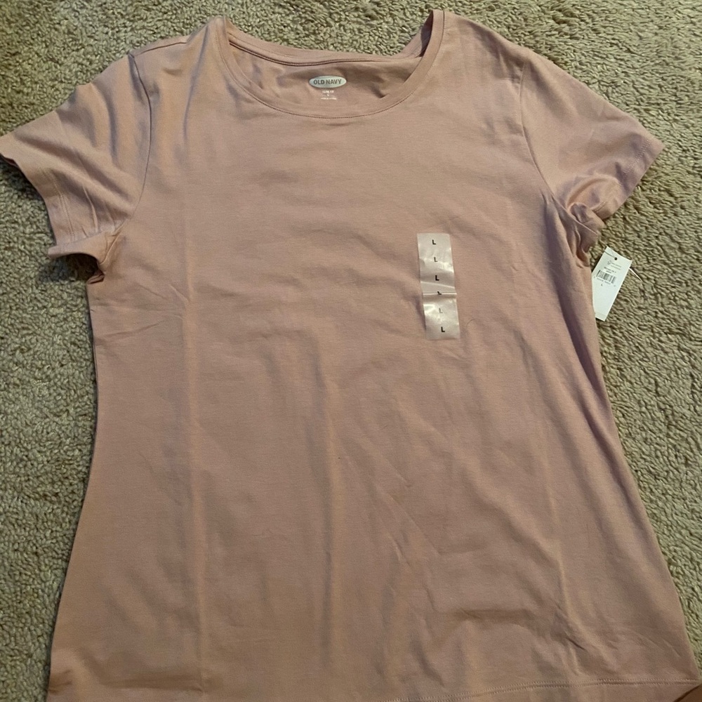 Old Navy Womens Slim Fit Tee Large